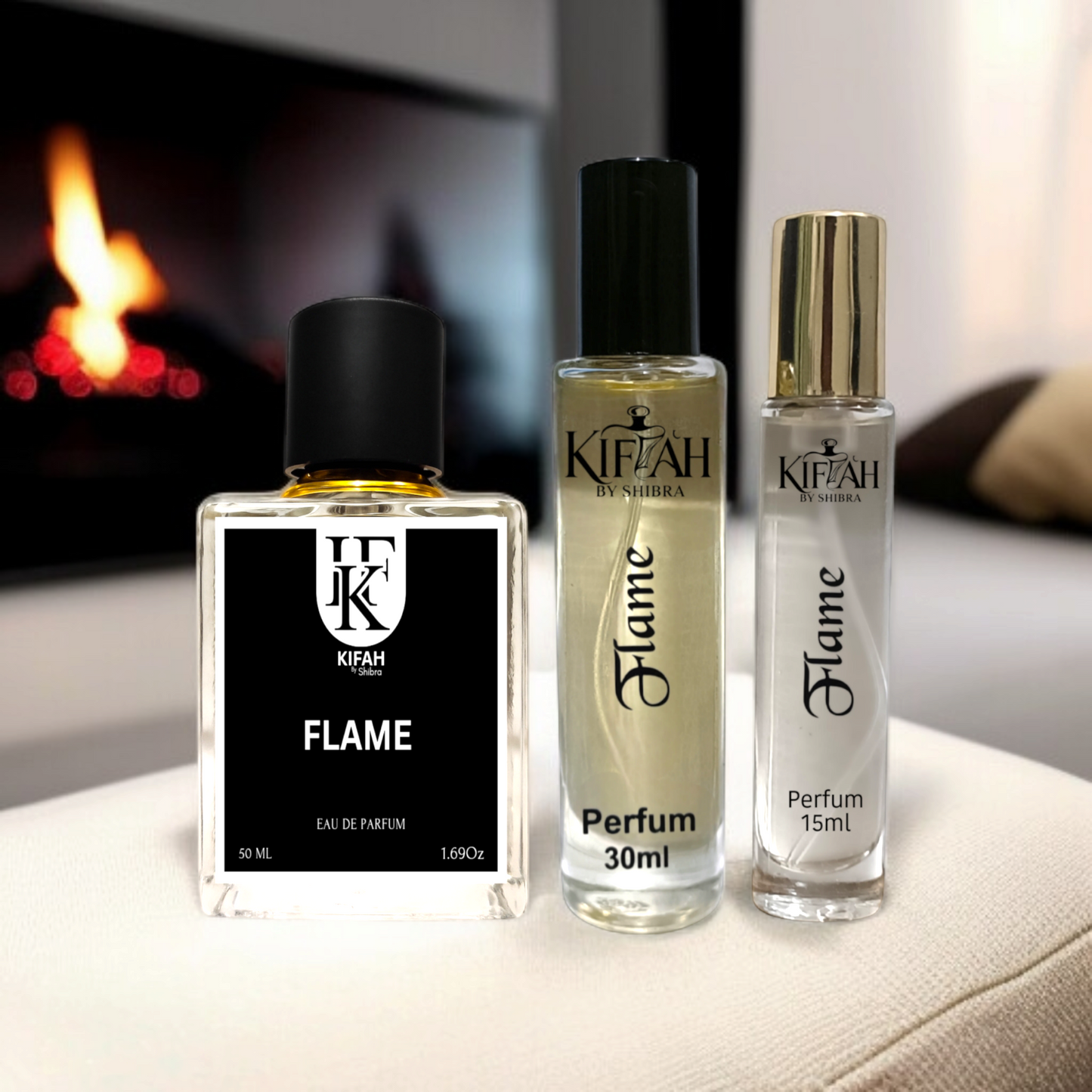 Flame by Kifah – Luxury Perfume Inspired by Creed Aventus.