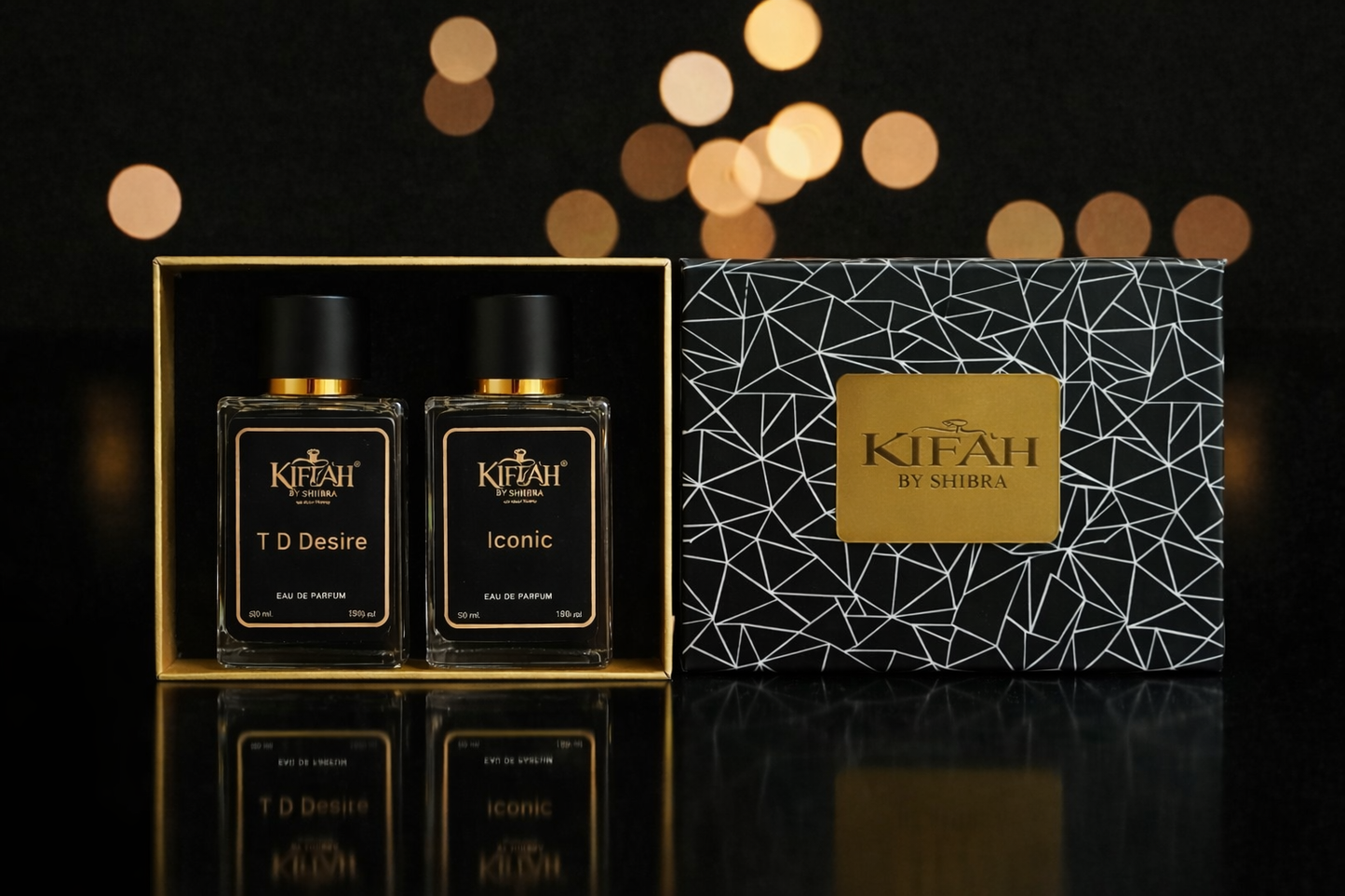 SRK Special The Black Combo 2 Pcs Gift Set