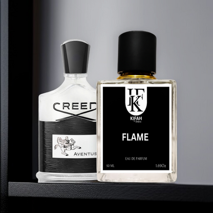 Flame by Kifah – Luxury Perfume Inspired by Creed Aventus.